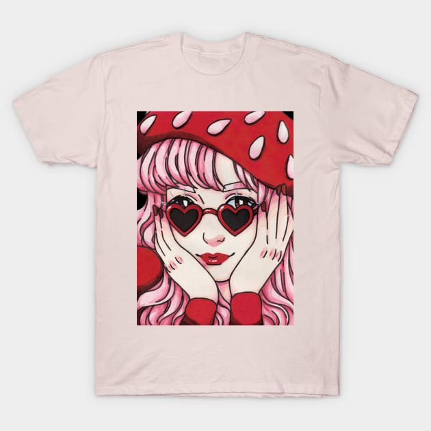 Strawberry Princess T-Shirt by bukkbianka